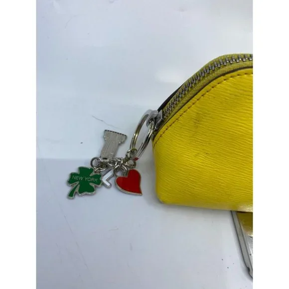 Lauren Ralph Lauren Women's Yellow Cosmetic Bag - Picture 3 of 6